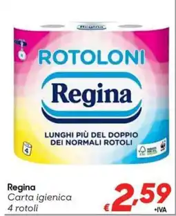 Pac Cash&Carry Regina Carta igienica offerta