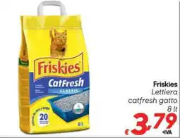 Pac Cash&Carry Friskies Lettiera catfresh gatto offerta
