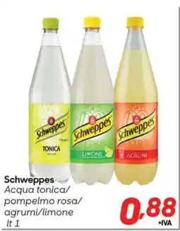 Pac Cash&Carry Schweppes Acqua tonica/ pompelmo rosa/ agrumi/limone offerta