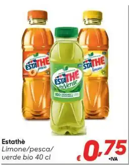 Pac Cash&Carry Estathè verde bio offerta