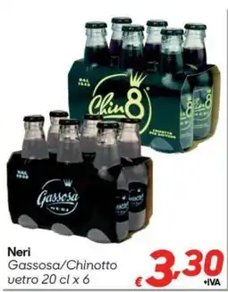 Pac Cash&Carry Neri Gassosa/Chinotto offerta