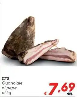 Pac Cash&Carry CTS Guanciale al pepe offerta