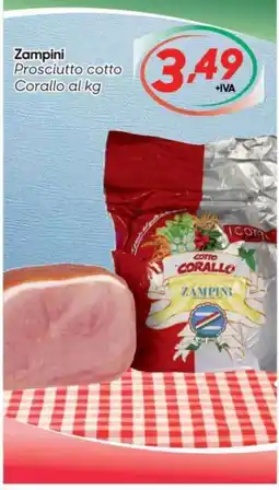 Pac Cash&Carry Prosciutto cotto Corallo offerta