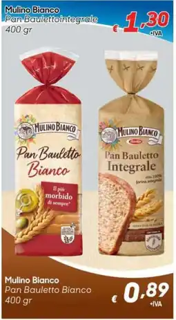 Pac Cash&Carry Mulino Bianco Pan Bauletto Bianco offerta