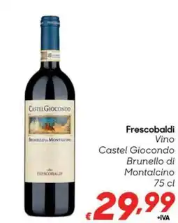 Pac Cash&Carry Frescobaldi Vino Castel Giocondo Brunello di Montalcino offerta