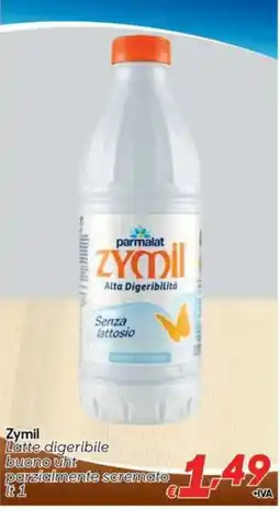 Pac Cash&Carry Zymil Latte digeribile offerta