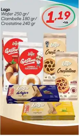 Pac Cash&Carry Lago Wafer Ciambelle Crostatine offerta