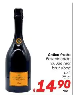 Pac Cash&Carry Antica fratta Franciacorta cuvée real brut docg offerta