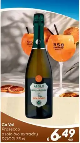 Pac Cash&Carry Prosecco asolo bio extradry offerta