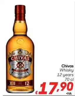 Pac Cash&Carry Chivas Whisky 12 years offerta