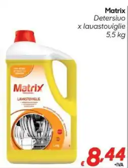 Pac Cash&Carry Matrix Detersivo x lavastoviglie offerta