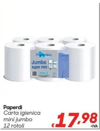 Paperdi carta igienica mini jumbo