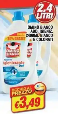 Maury's Omino bianco additivo igienizzante offerta