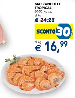 Esselunga Mazzancolle tropicali offerta