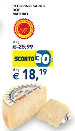Esselunga Pecorino Sardo DOP Maturo offerta