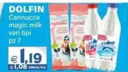 Boningros Cash and Carry Dolfin Cannucce magic milk offerta
