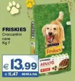 Boningros Cash and Carry Friskies Croccantini cane offerta