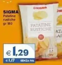 Boningros Cash and Carry Sigma Patatine rustiche offerta