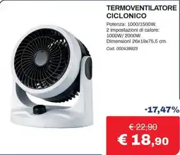 Eurobrico Termostato ciclonico offerta