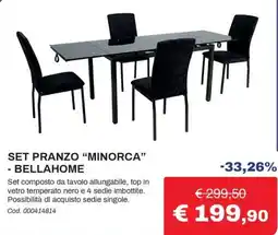 Eurobrico Set pranzo "Minorca" - BellaHome offerta