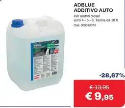 Eurobrico AdBlue Additivo Auto offerta
