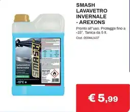 Eurobrico Smash lavavetro invernale offerta