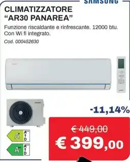 Eurobrico Climatizzatore Samsung AR30 Panarea offerta