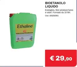 Eurobrico Bioetanolo liquido Ethaline offerta