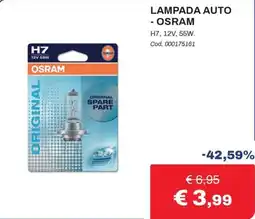 Eurobrico Lampada auto Osram offerta