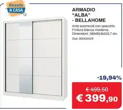 Eurobrico Armadio "Alba" - BellaHome offerta