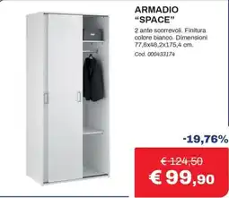 Eurobrico Armadio Space offerta