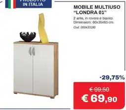 Eurobrico Mobile multiuso Londra 01 offerta