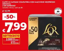 Bennet L'OR Espresso Forza offerta