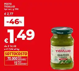Bennet Gran pesto alla genovese offerta