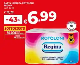 Bennet Carta igienica rotoloni Regina offerta