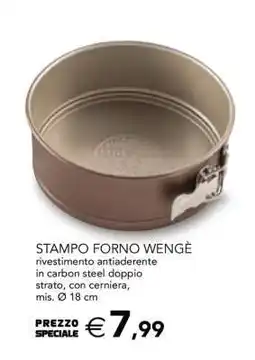 Esselunga STAMPO FORNO WENGÈ offerta
