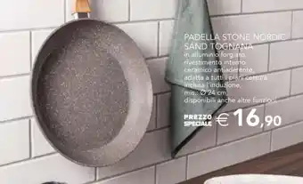 PADELLA STONE NORDIC SAND TOGNANA