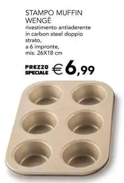 Esselunga STAMPO MUFFIN WENGÈ offerta