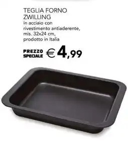 Esselunga TEGLIA FORNO ZWILLING offerta