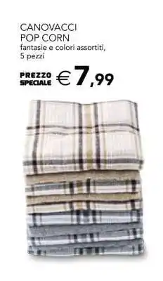 Esselunga CANOVACCI POP CORN offerta