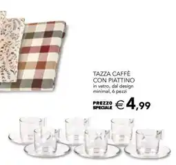 Esselunga TAZZA CAFFÈ CON PIATTINO offerta