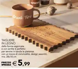 Esselunga TAGLIERE IN LEGNO offerta