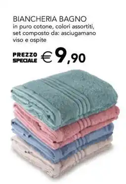 Esselunga BIANCHERIA BAGNO offerta