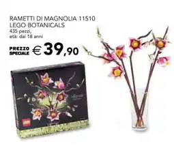 Esselunga RAMETTI DI MAGNOLIA 11510 LEGO BOTANICALS offerta