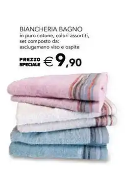 Esselunga BIANCHERIA BAGNO offerta