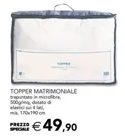 Esselunga TOPPER MATRIMONIALE offerta