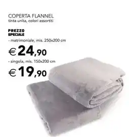 Esselunga COPERTA FLANNEL offerta