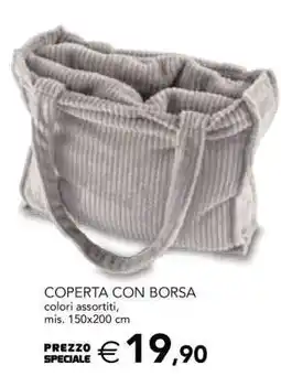 Esselunga COPERTA CON BORSA offerta