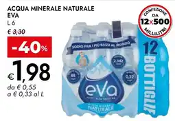 Bennet Acqua minerale naturale Eva offerta