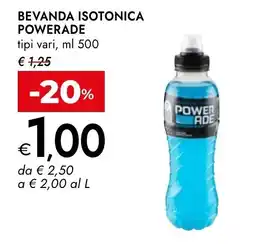 Bennet Bevanda isotonica Powerade offerta